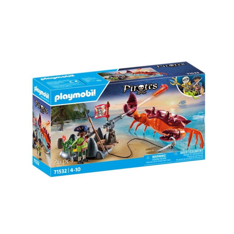 Playmobil Batalla Con El Cangrejo Gigante