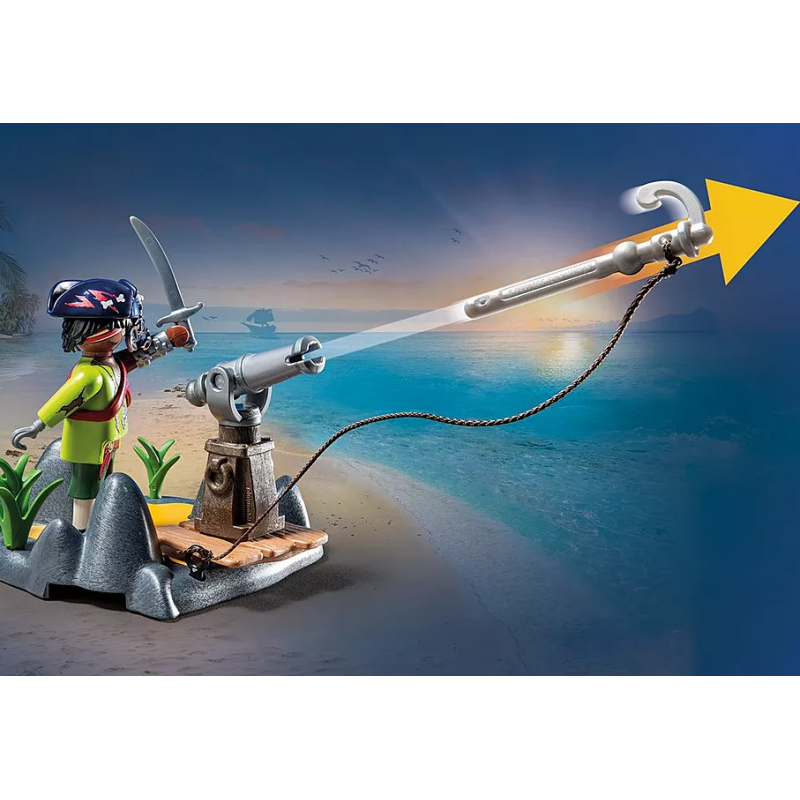 Playmobil Batalla Con El Cangrejo Gigante