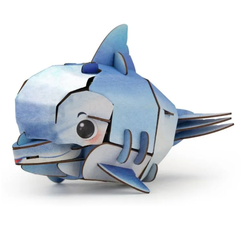 Puzzle 3D Con Sonido Delfín