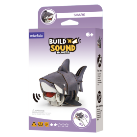 Puzzle 3D Con Sonido Tiburón