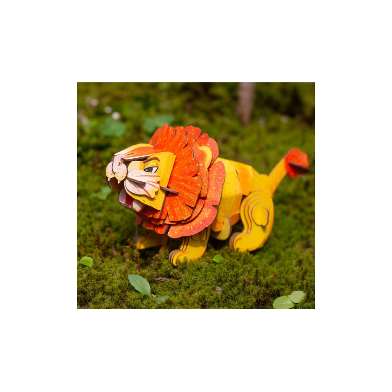 Puzzle 3D Con Sonido León