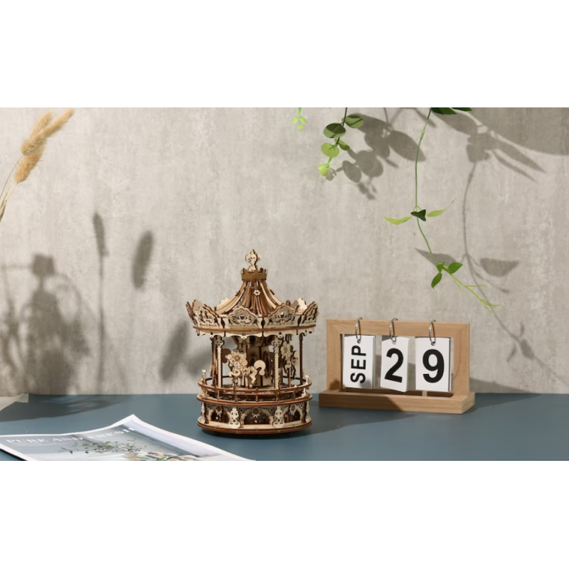 Maqueta Con Música Carrusel Musical