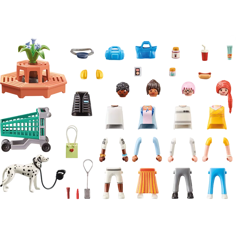 Playmobil My Figures: De Compras