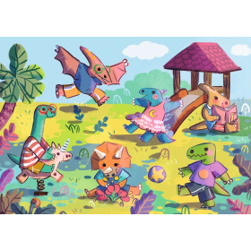 Puzzle Dinosaurs Giant Floor 24 Pzs De Ravensburger 2