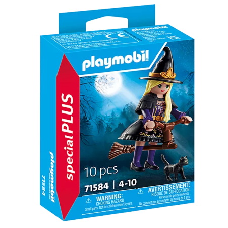 Playmobil Bruja Con Gato