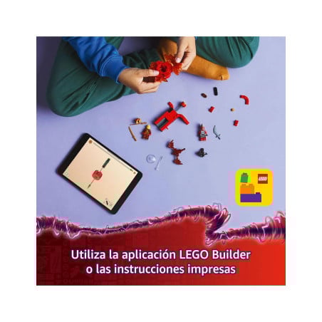 LEGO Ninjago Spinner de Spinjitzy del Dragon de Kai