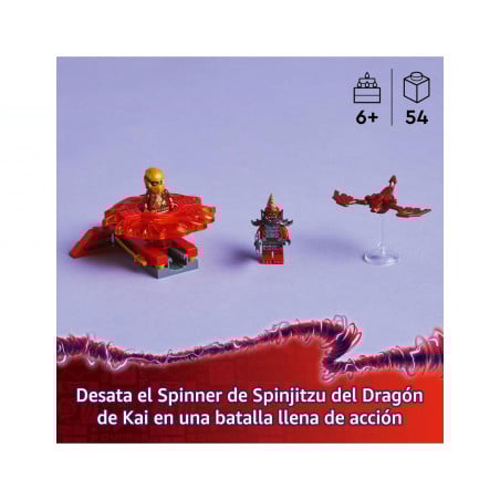 LEGO Ninjago Spinner de Spinjitzy del Dragon de Kai