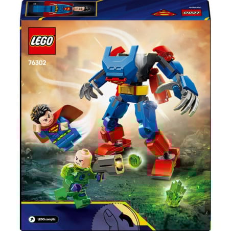 LEGO Superheroes DC Armadura Robotica de Superman VS Lex Luthor