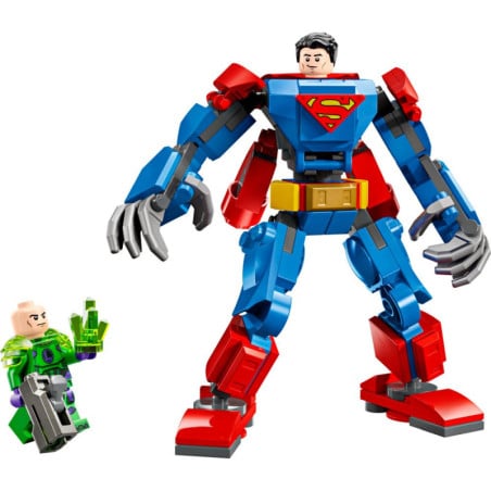 LEGO Superheroes DC Armadura Robotica de Superman VS Lex Luthor