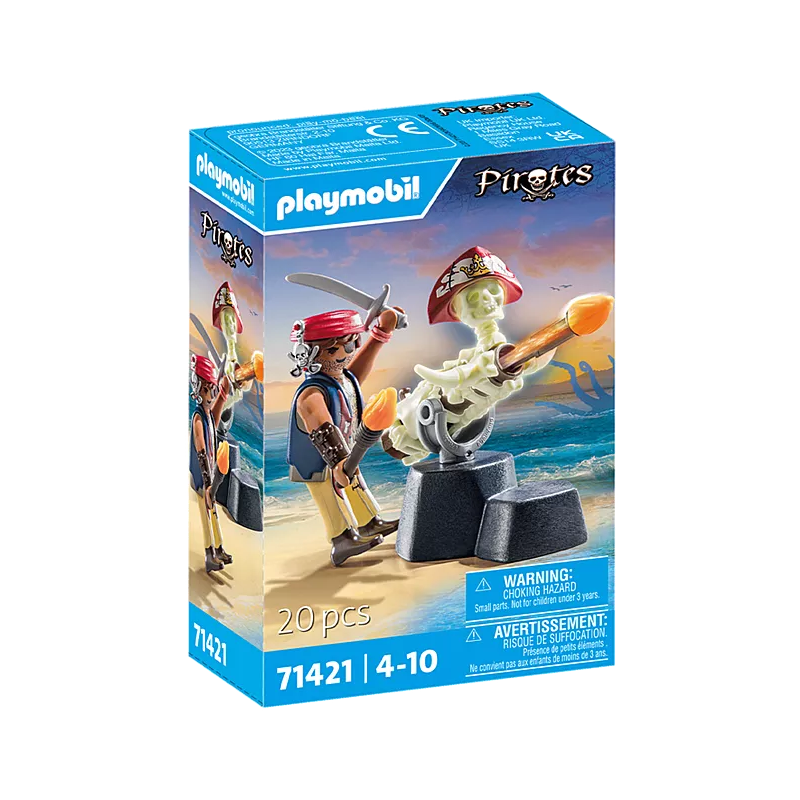 Playmobil Artillero Pirata