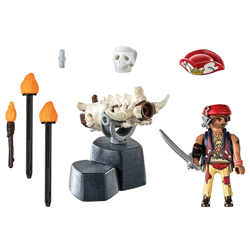 Playmobil Artillero Pirata