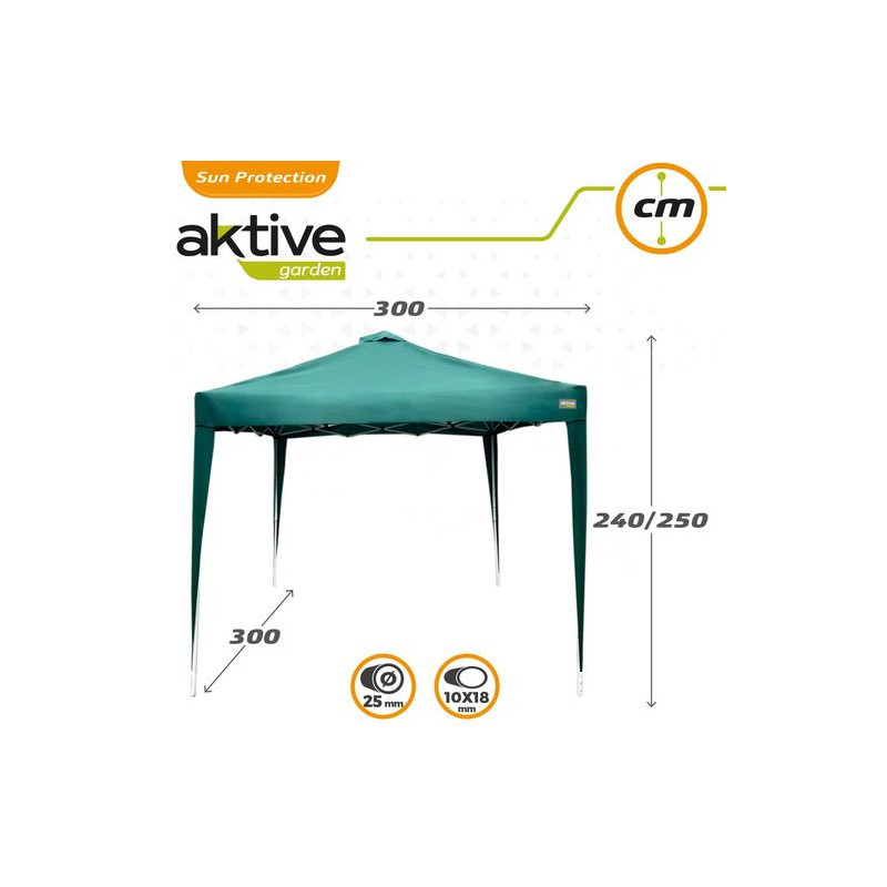 Cenador Plegable con Chimenea