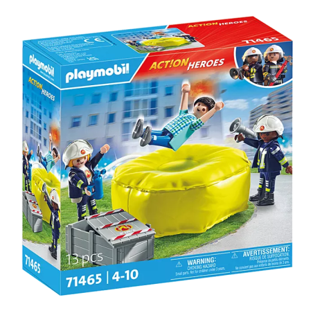 Playmobil Bomberos Con Colchoneta