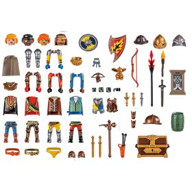 Playmobil My Figures Caballeros De Novelmore 2