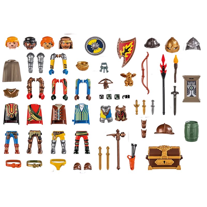 Playmobil My Figures Caballeros De Novelmore