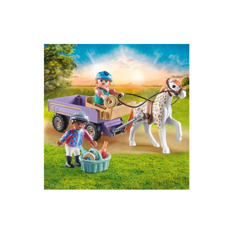 Playmobil Carruaje Con Poni