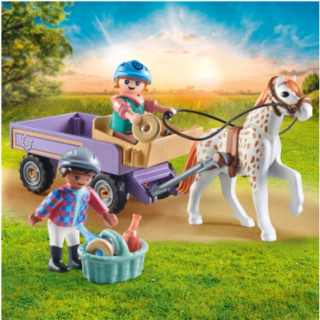 Playmobil Carruaje Con Poni