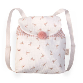 Mochila de Flores y Vichy