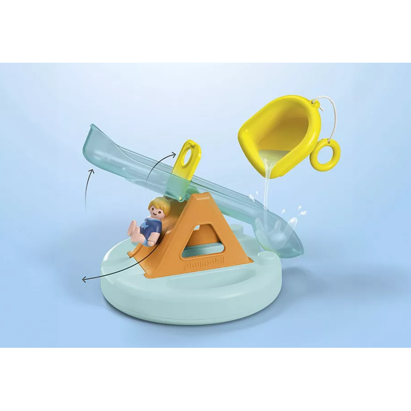 Playmobil Junior Isla De Baño Con Tobogán