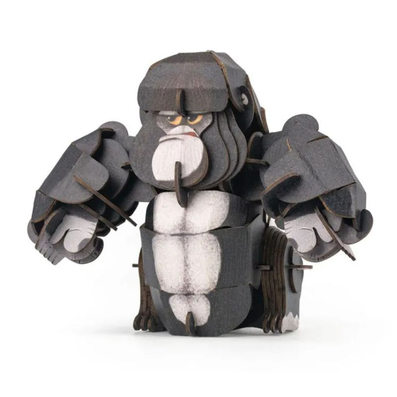 Puzzle 3D Con Sonido Gorila