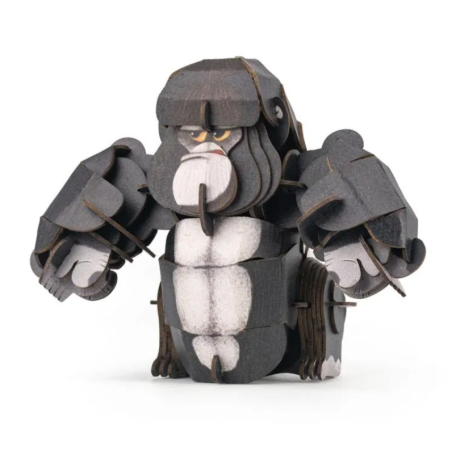 Puzzle 3D Con Sonido Gorila