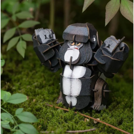 Puzzle 3D Con Sonido Gorila