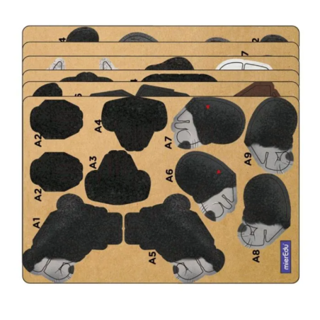 Puzzle 3D Con Sonido Gorila