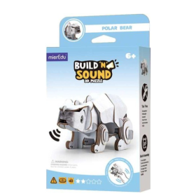 Puzzle 3D Con Sonido Oso Polar