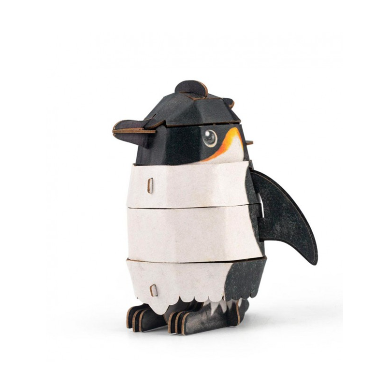 Puzzle 3D Con Sonido Pingüino