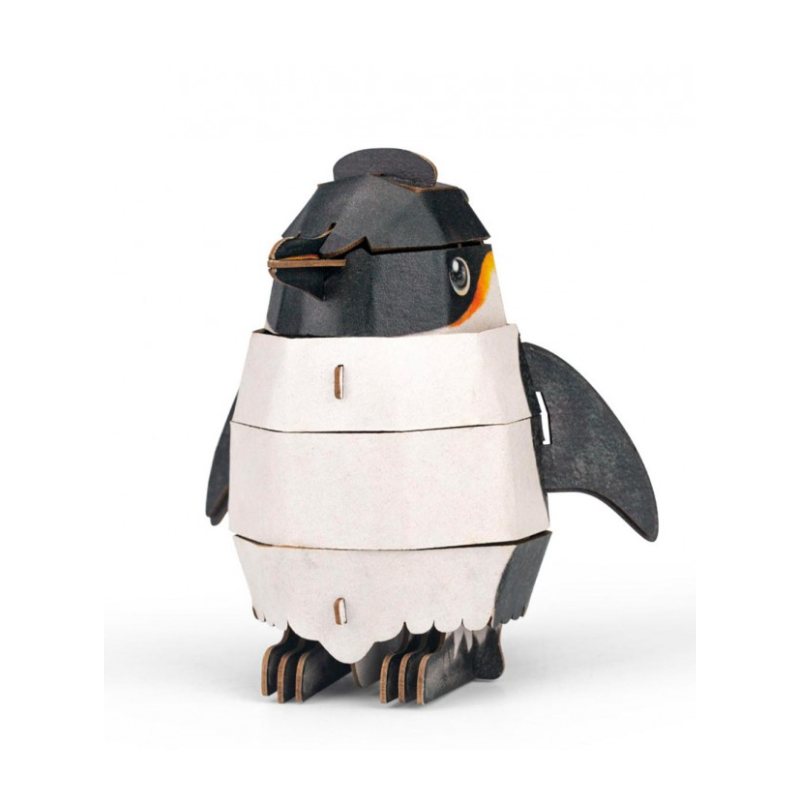 Puzzle 3D Con Sonido Pingüino