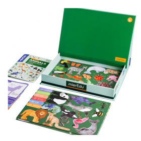 Puzzle Magnético Todo Sobre Los Animales De Mieredu 2
