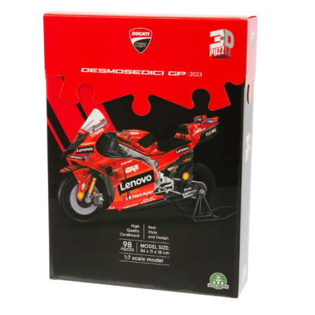 Puzzle 3D Ducati Desmosedici De Famosa