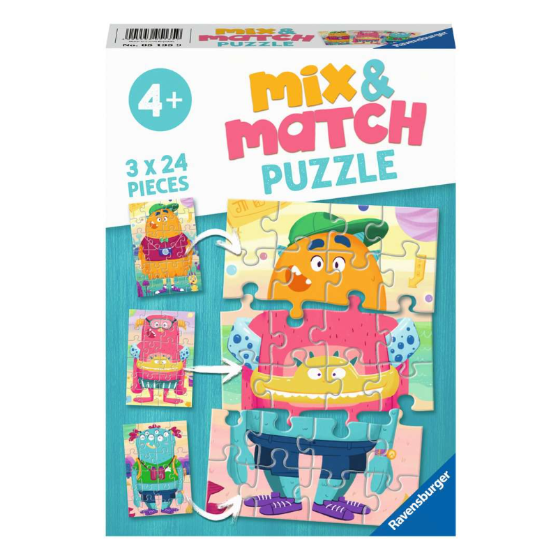 Puzzle Mix & Match Mezcla De La Moda De Ravensburger