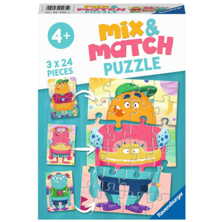 Puzzle Mix & Match Mezcla De La Moda De Ravensburger