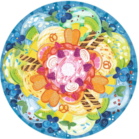 Puzzle Helado Redondo 500 Pzs De Ravensburger 2