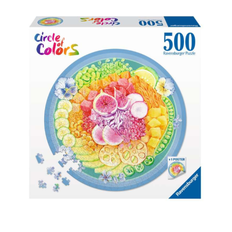 Puzzle Circle Of Colors Poke Bow 500 Pzs De Ravensburger