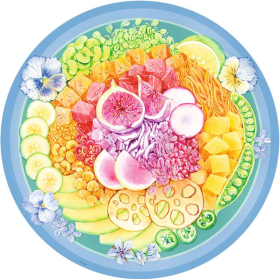 Puzzle Circle Of Colors Poke Bow 500 Pzs De Ravensburger 2