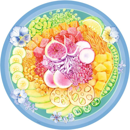 Puzzle Circle Of Colors Poke Bow 500 Pzs