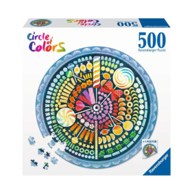 Puzzle Caramelos Redondos 500 Pzs De Ravensburger