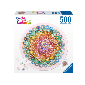 Puzzle Donuts Redondos 500 Pzs De Ravensburger
