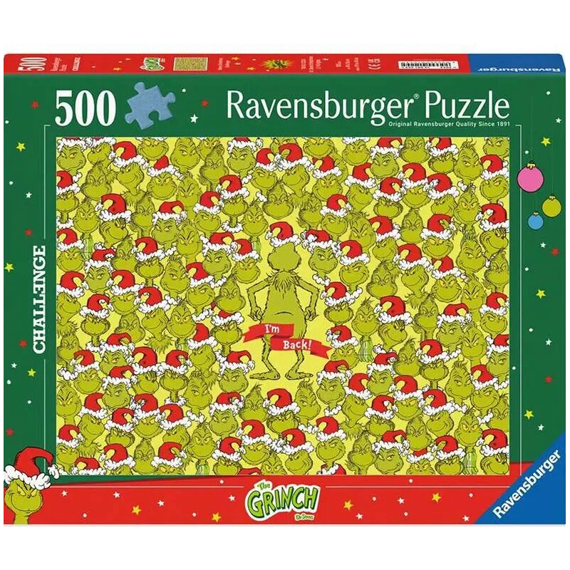 Puzzle El Grinch 500 Pzs De Ravensburger
