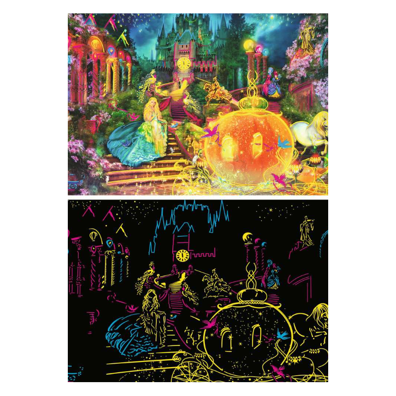 Puzzle El Cuento De La Cenicienta 100 Pzs