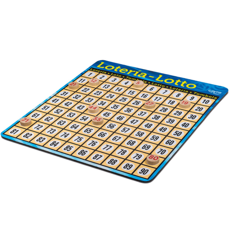 Lotería Caja Metálica