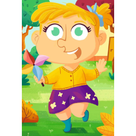 Puzzle Mix & Match Mezcla De La Moda 2x24 Pzs 2