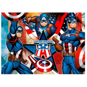 Puzzle Capitán América Xxl 100 Pzs De Ravensburger 2