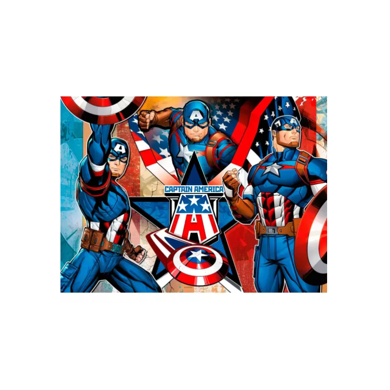Puzzle Capitán América Xxl 100 Pzs