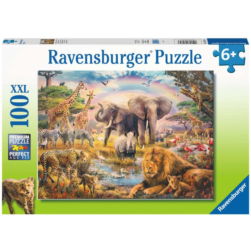 Puzzle La Sabana Africana Xxl 100 Pzs De Ravensburger