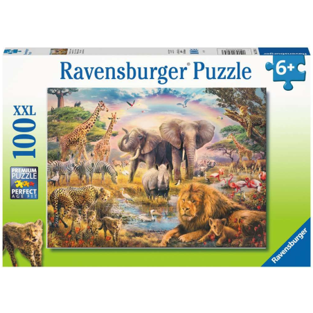 Puzzle La Sabana Africana Xxl 100 Pzs De Ravensburger