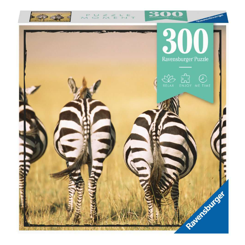 Puzzle Zebra 300 Pzs De Ravensburger