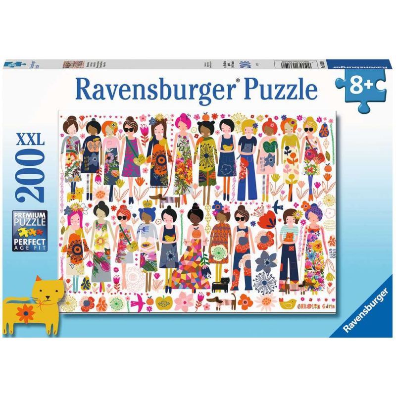 Puzzle Flores Y Amigos 200 Pzs De Ravensburger